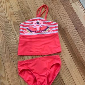 2-piece swimsuit, Cat and Jack, Size S/6-6x.